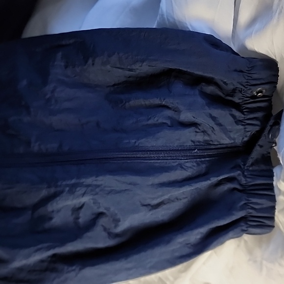 Columbia Mens Lightweight Packable Navy Blue Storm Rain Wind Pants Size Medium - Picture 10 of 10